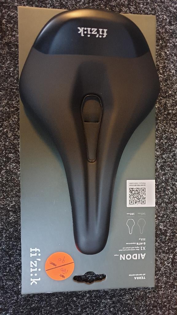 Fizik Aidon X1 Zadel Nieuw! Maten 145mm en 160mm, Fietsen en Brommers, Fietsonderdelen, Ophalen, Nieuw, Zadel