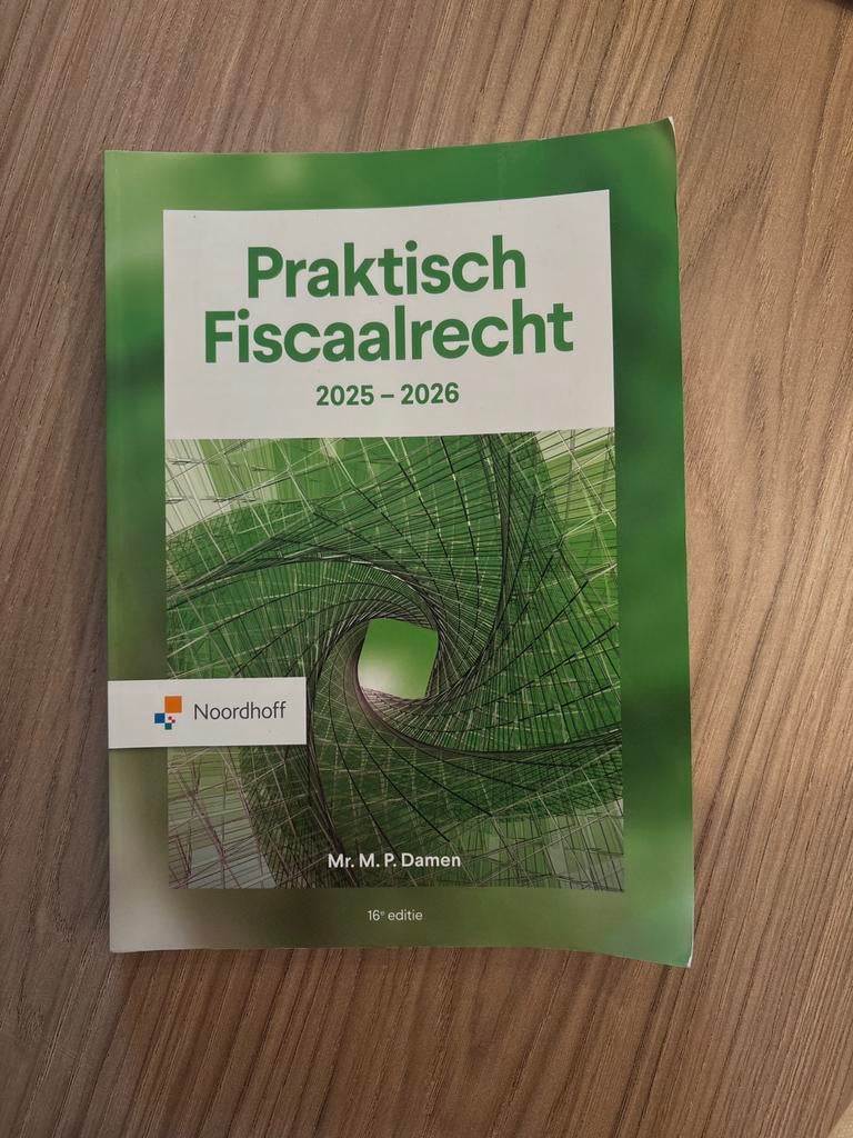 Fiscaalrecht boek, Boeken, Verzenden, Beta, Zo goed als nieuw, HBO