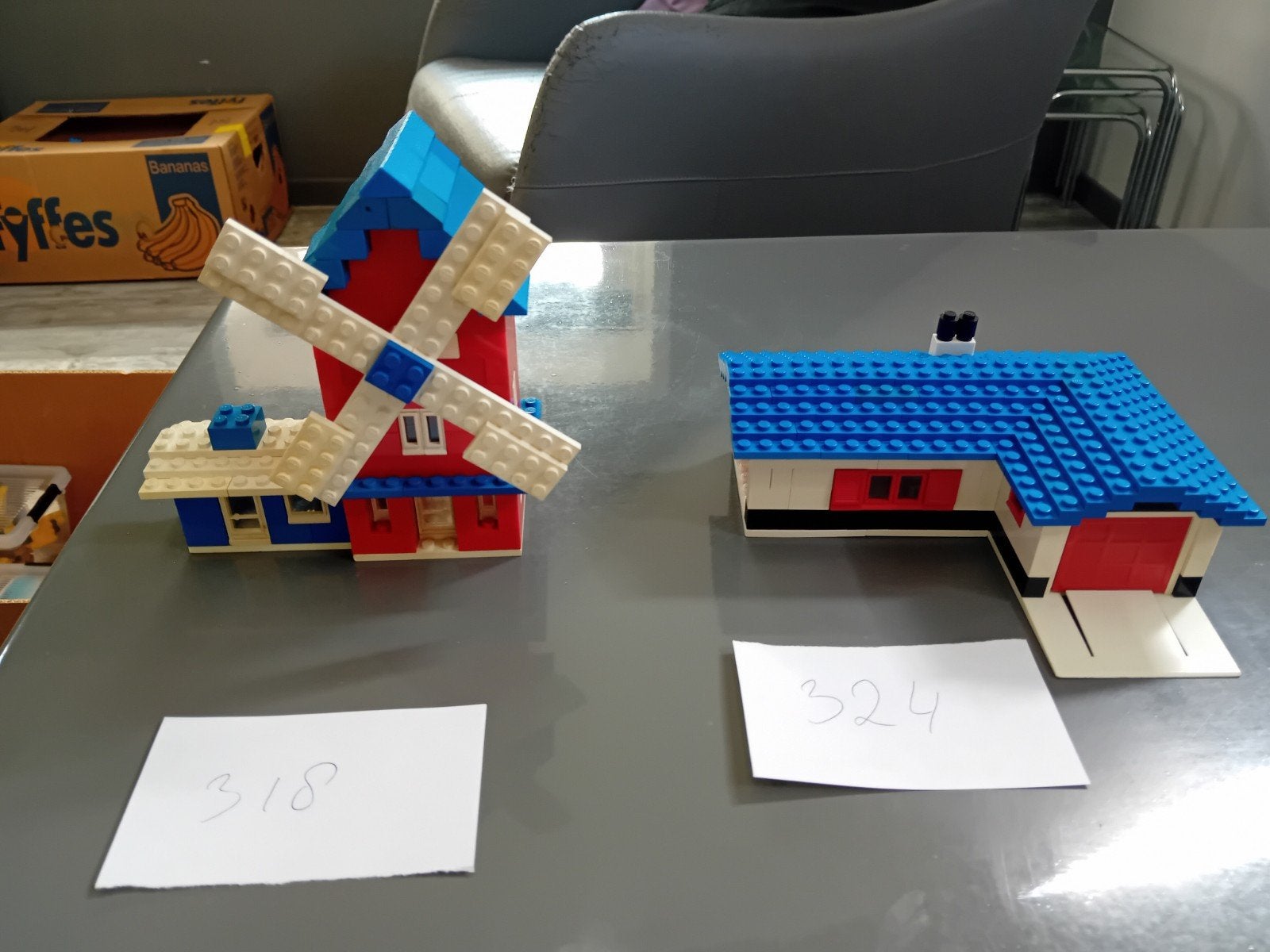 Lego 318 en lego 324., Ophalen of Verzenden, Zo goed als nieuw
