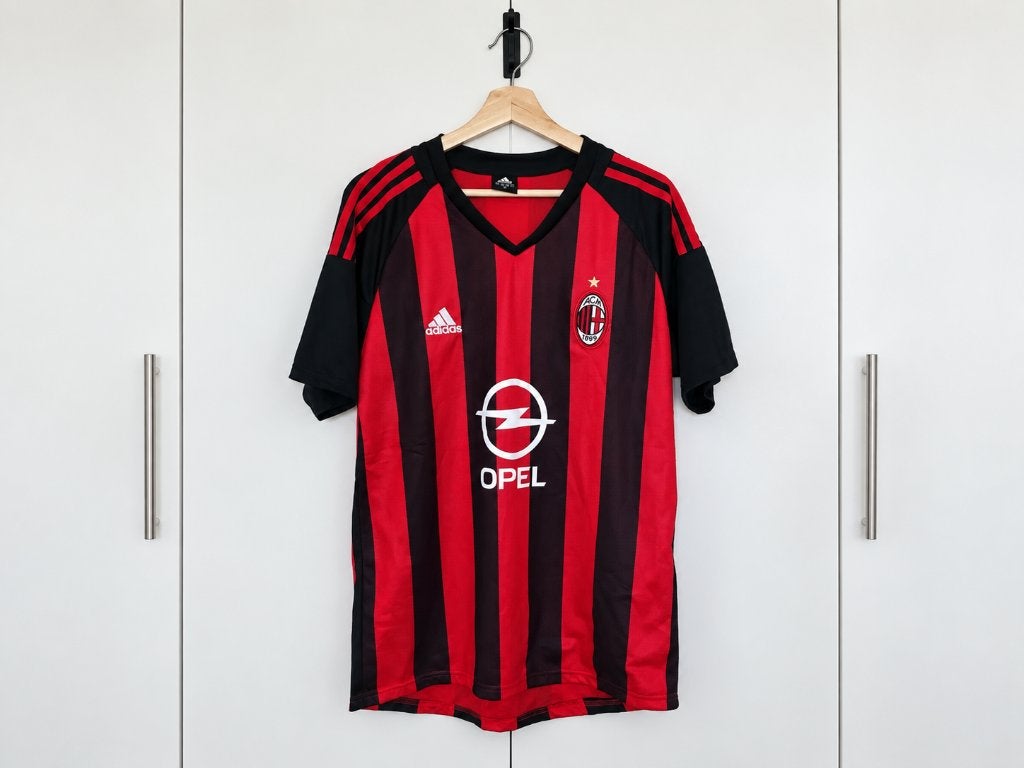 Gesigneerd Andriy Shevchenko AC Milan shirt – Beckett COA, Ophalen of Verzenden, Zo goed als nieuw, Buitenlandse clubs, Shirt