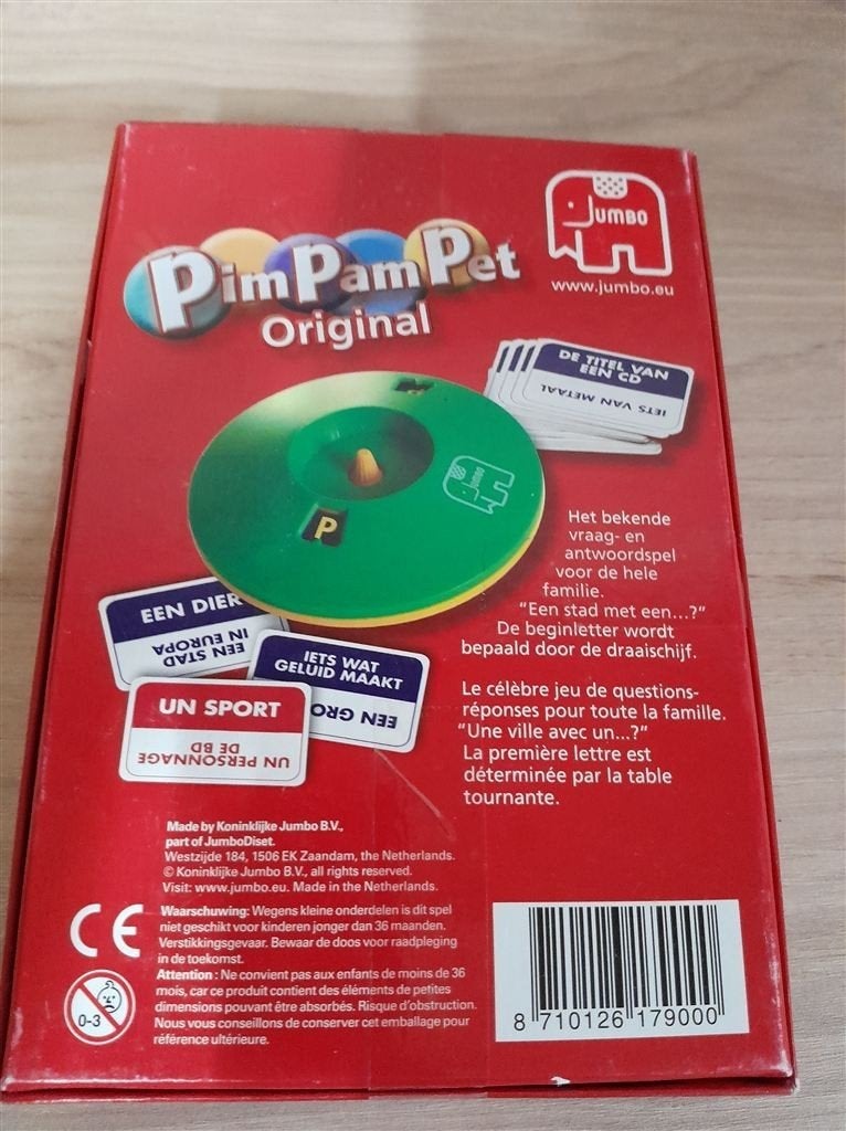 pim pam pet original - s4045, Verzenden, Zo goed als nieuw