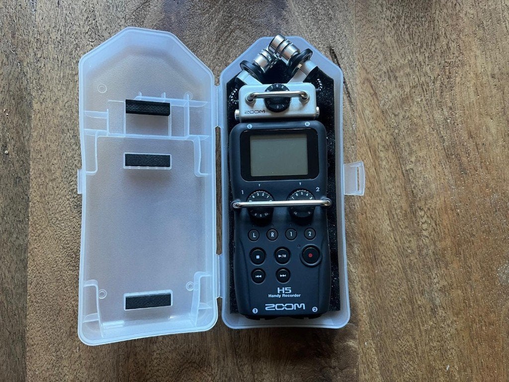 Zoom H5 handheld audiorecorder, Ophalen of Verzenden, Zo goed als nieuw, Audio