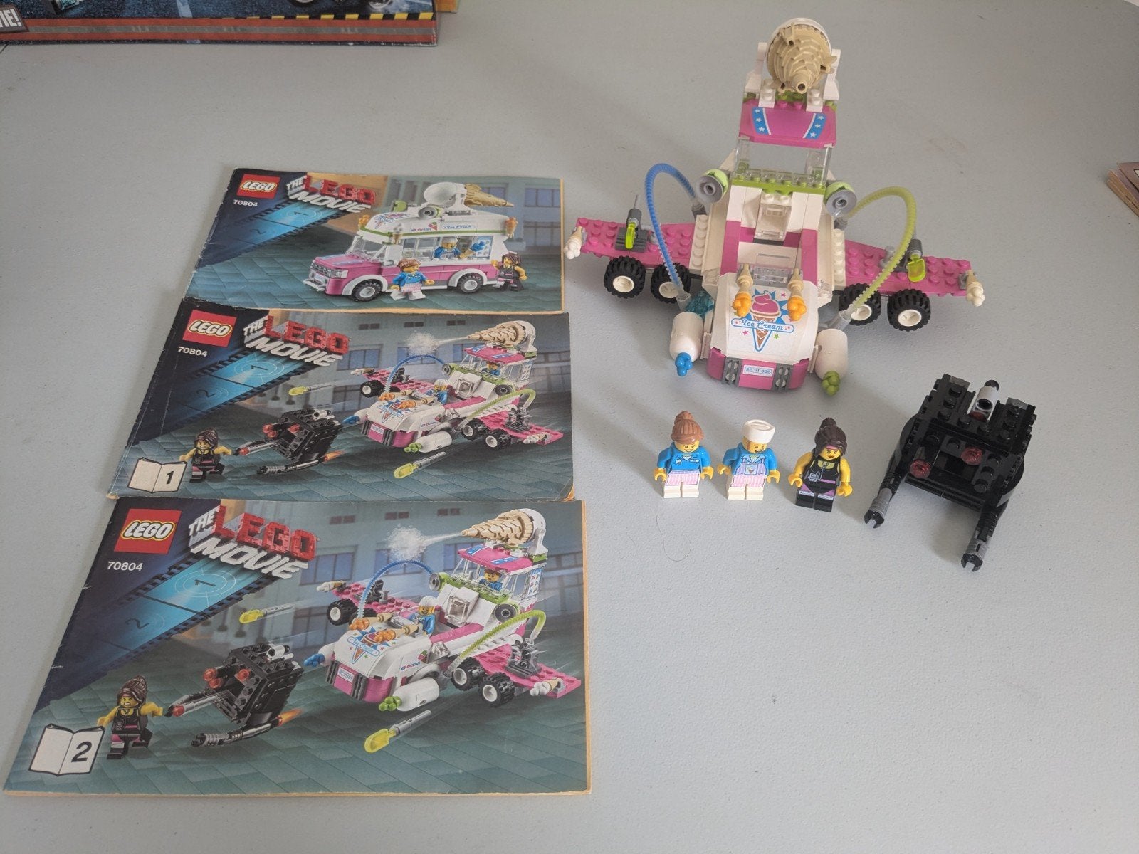 Lego movie set 70804, de ijswagen achtervolging, Ophalen of Verzenden, Zo goed als nieuw