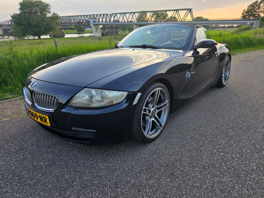 BMW Z4 3.0 SI cabrio 2006 donker blauw 19inch Facelift, Automaat, Achterwielaandrijving, Open dak, Cabriolet