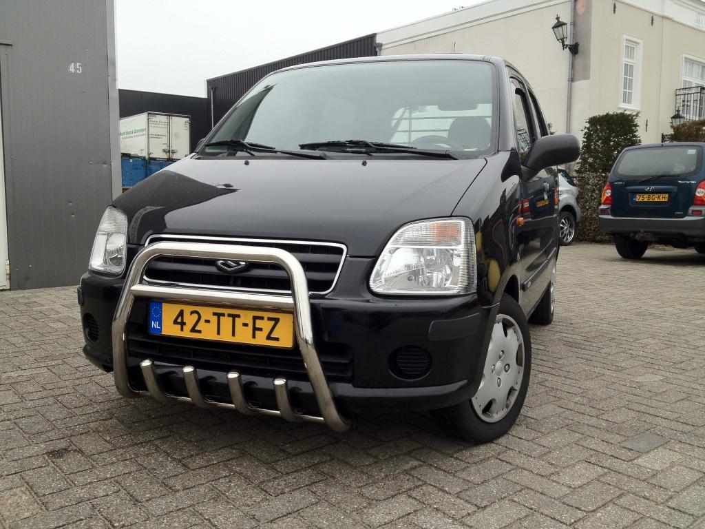 Suzuki Wagon R Pushbar Bullbar met carterbeschermer, Niet ingevuld, Niet ingevuld, Niet ingevuld