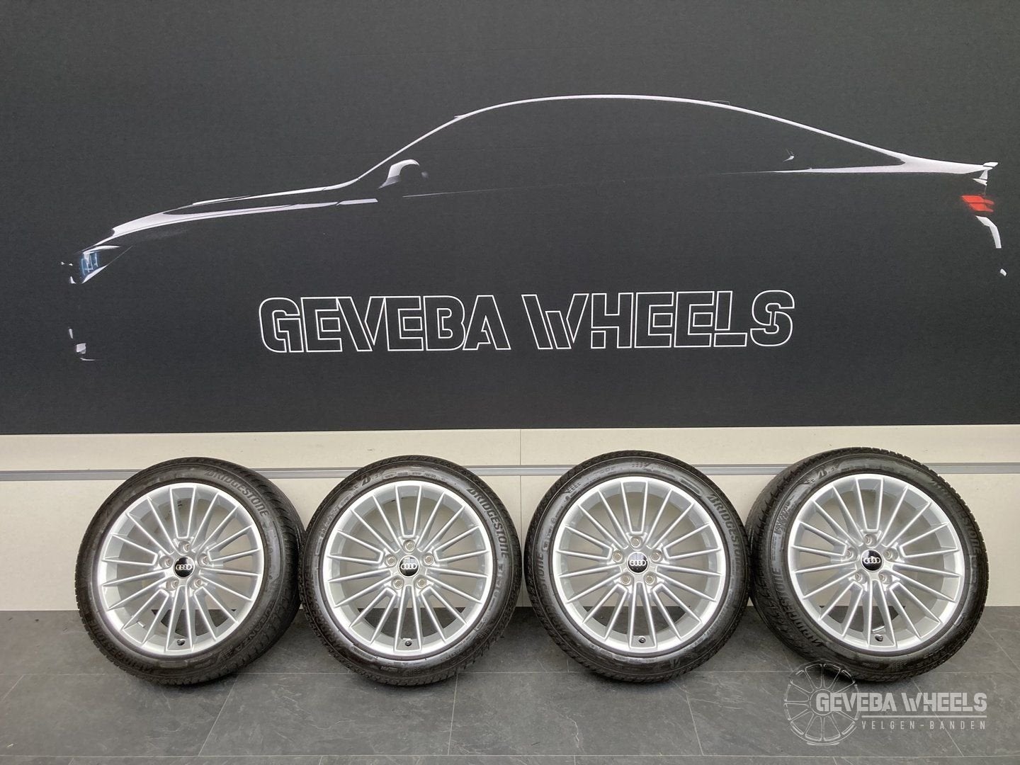 17” originele Audi A3 S3 8P 8V 8Y velgen + banden 5x112  8Y0, Gebruikt, -, -, Banden en Velgen