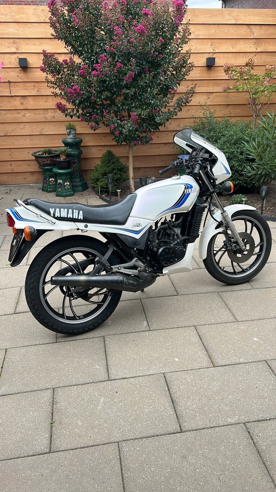 Yamaha rd 125 lc, Ophalen
