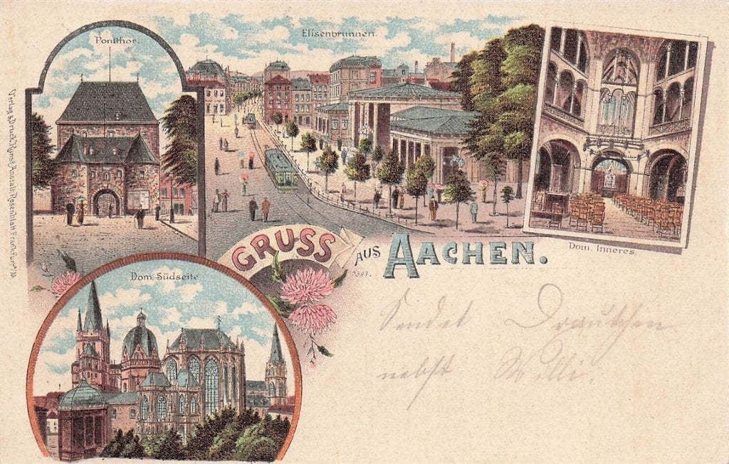 702-164-023 Aachen, Verzenden, Voor 1920, Duitsland