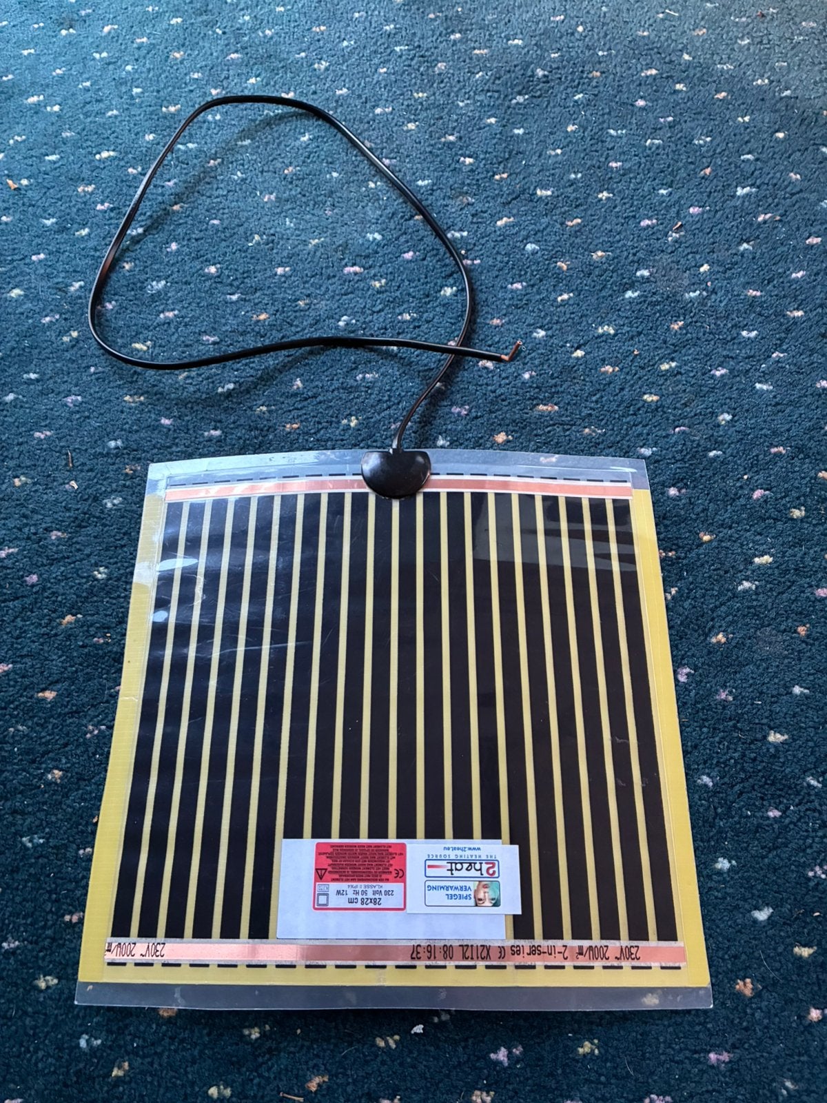 NIEUW: Spiegel verwarmer tegen beslaan., Antiek en Kunst, Ophalen, Vierkant, Minder dan 50 cm