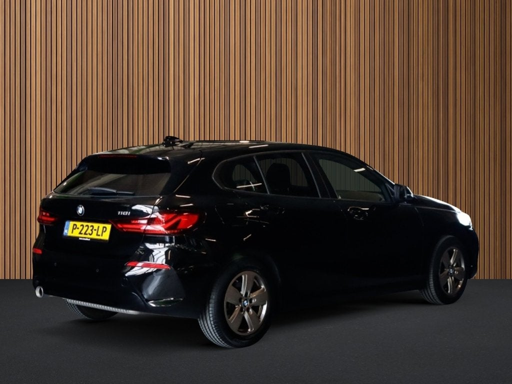 BMW 1-serie 118i Business Edition 1e-Eig. & Dealer-Onderh BO, Auto's, 12 maanden, Gebruikt, Zwart, Bedrijf