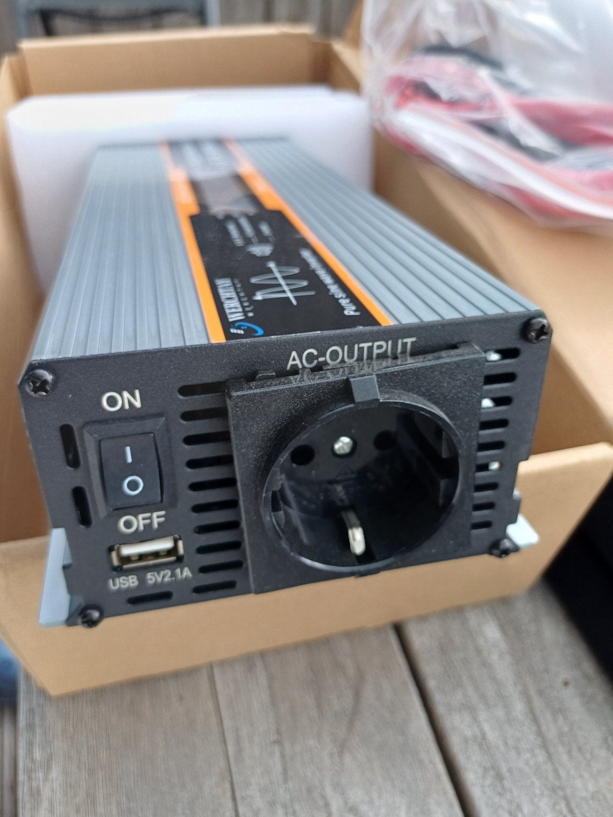 NIEUWE Pure Sinus Omvormer 1800W/3600W, Caravans en Kamperen, Camper-accessoires, Verzenden, Nieuw