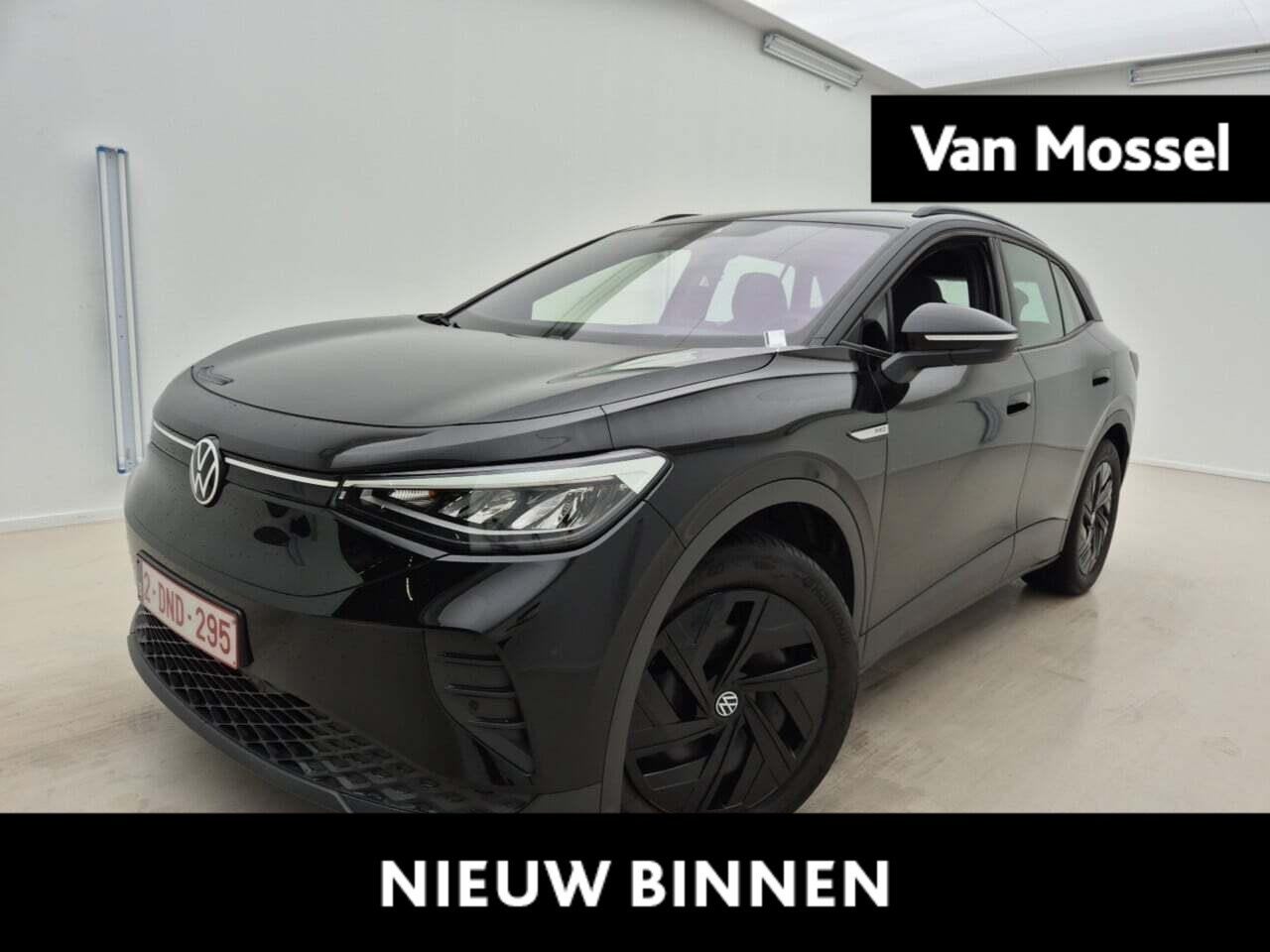 Volkswagen ID.4 Pro 77 kWh 174 PK| Dealeronderhouden | Navig, Auto's, 12 maanden, Zwart, 528 km, Zwart