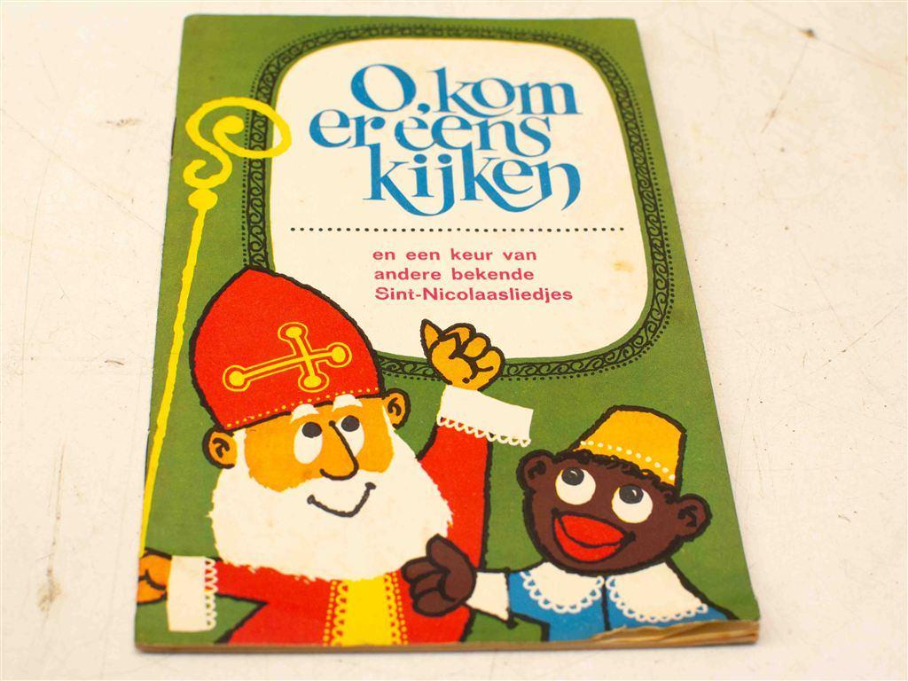 Boekje van kerst en sinterklaas liedjes 38444, Diversen, Kerst, Ophalen of Verzenden, Gebruikt