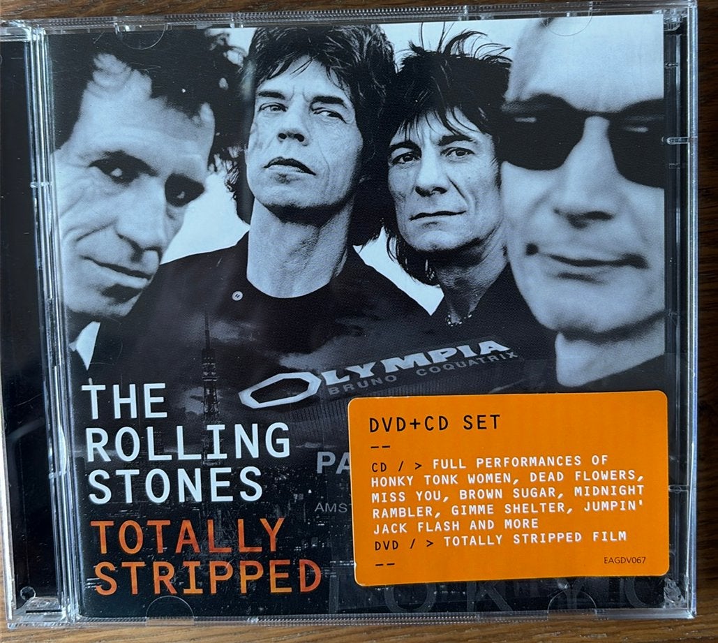 Rolling Stones - Stripped ( cd + dvd), Blues Rock, Zo goed als nieuw, Live-album, Inclusief doosje