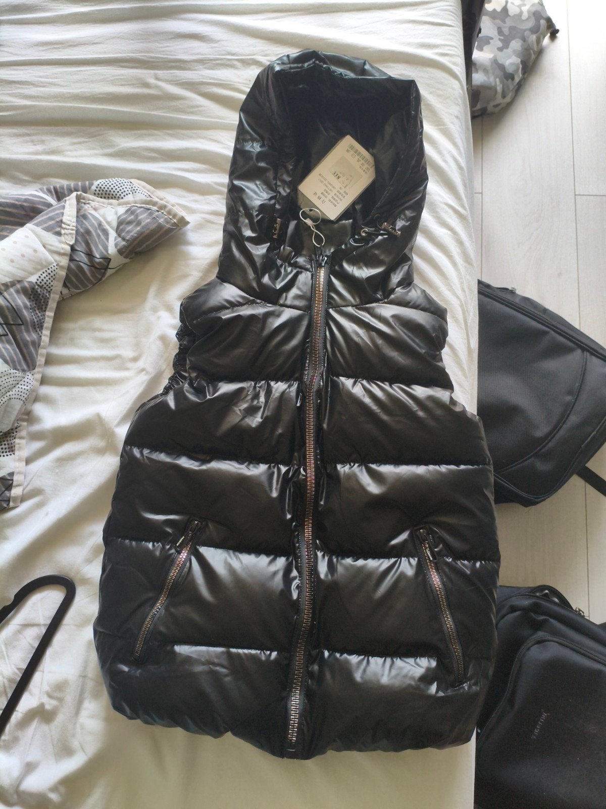 Body warmer, Verzenden, Zwart, Youyuede, Overige maten