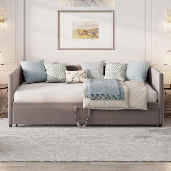 Uitschuifbaar Fluwelen Sofa Bed – Bedbank – Dagbed, Hobby en Vrije tijd, Overige Hobby en Vrije tijd, Nieuw, Verzenden