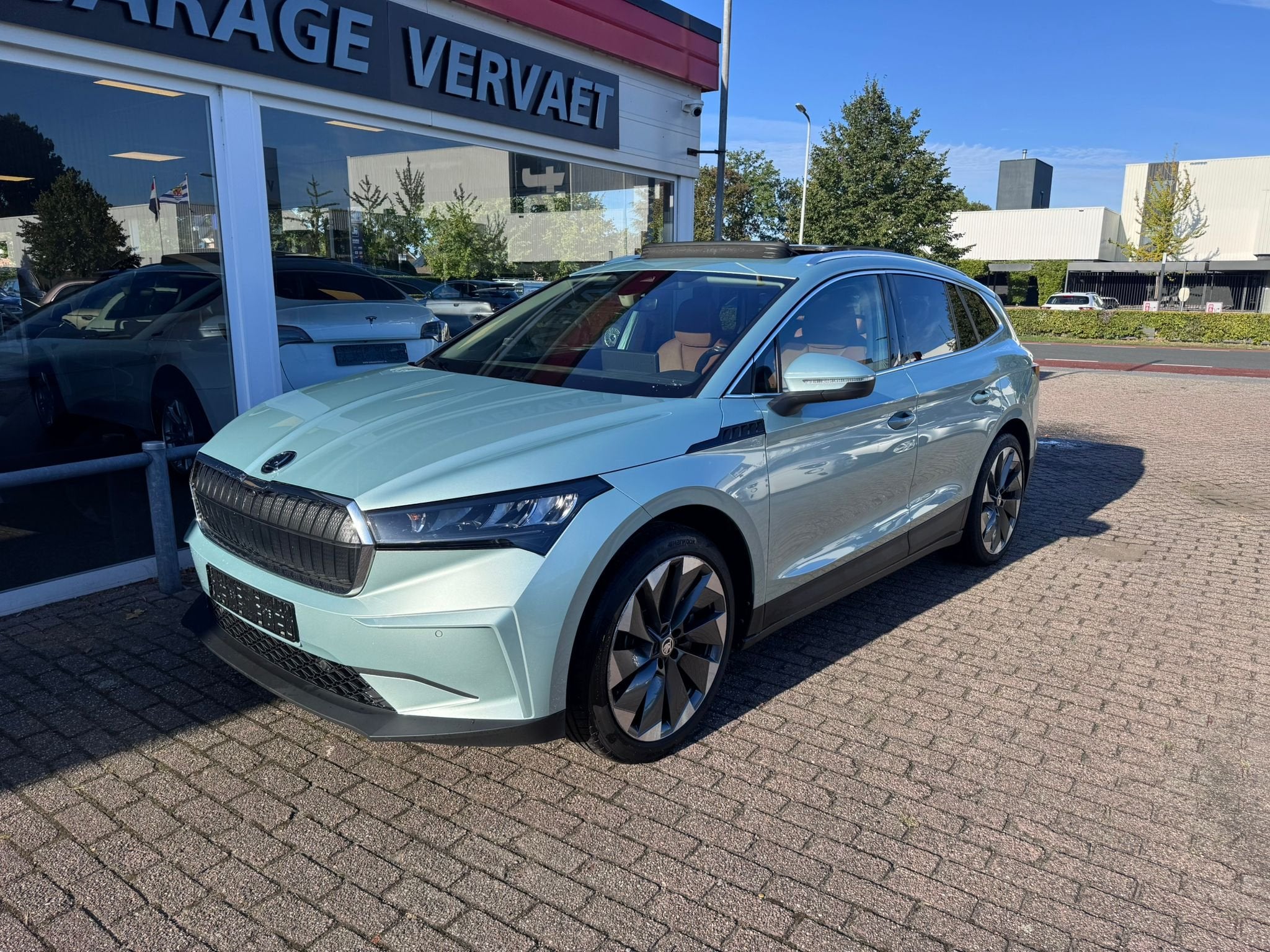 Skoda Enyaq iV 80 Sportline, Auto's, Automaat, Gebruikt, 80 kWh, 204 pk