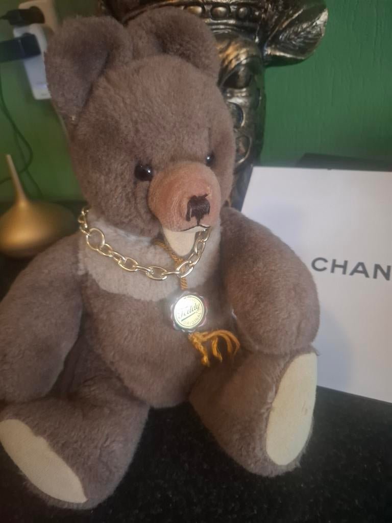 Hermann Teddy original, Verzamelen, Beren en Cherished Teddies, Ophalen of Verzenden, Zo goed als nieuw, Stoffen beer, Overige merken