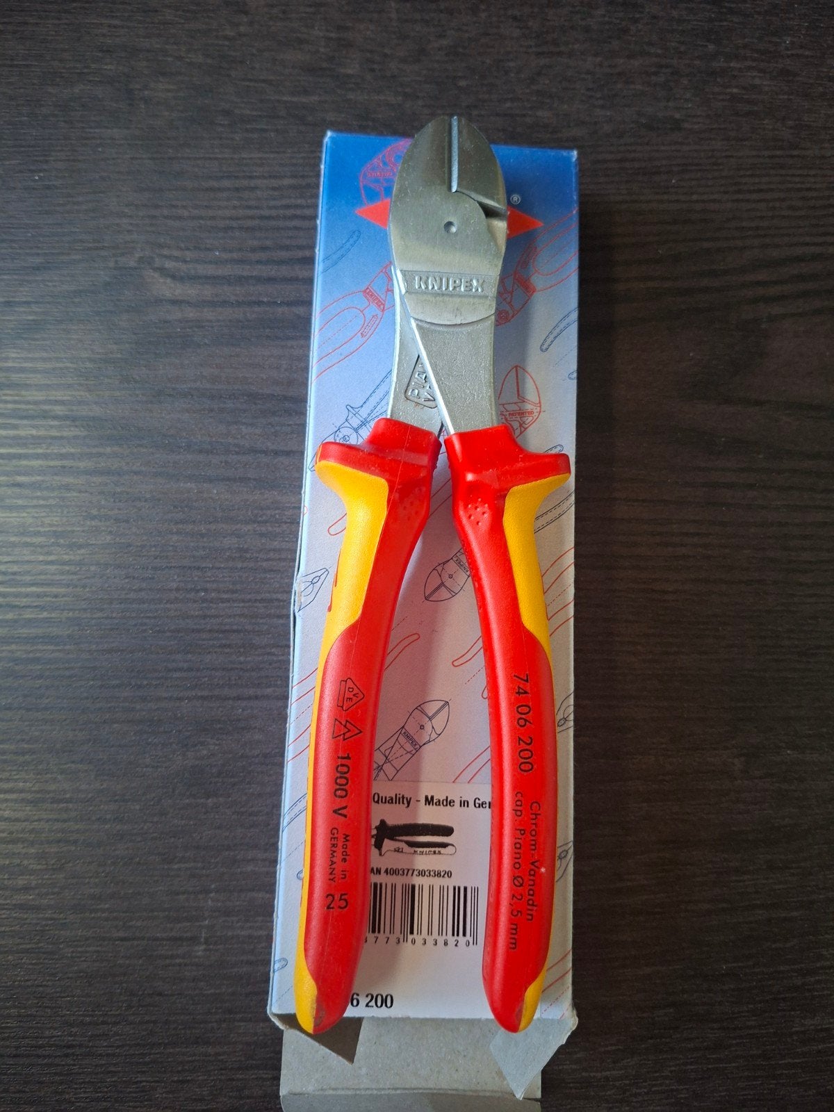 NIEUW KNIPEX VDE 1000V KRACHT KNIPTANG, Ophalen of Verzenden, Nieuw, Tang, Knipex