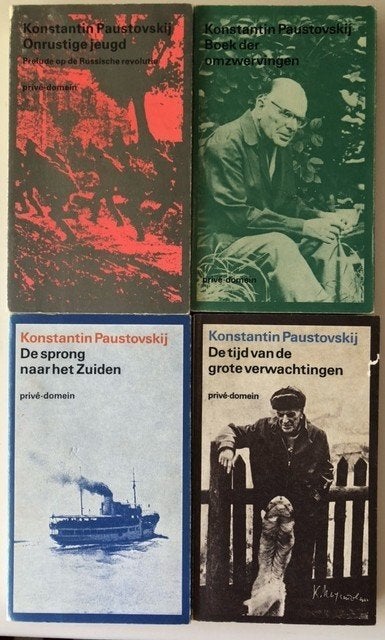 Konstantin Paustovski: 4 delen prive domein €5/stuk, Ophalen of Verzenden, Gelezen