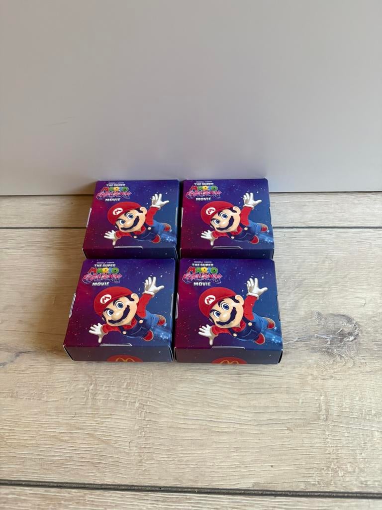 Mcdonalds mario munten, Verzamelen, Speelgoed, Ophalen, Nieuw