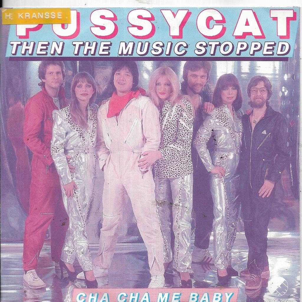 Pussycat-Then the music stopped, Gebruikt, 7 inch, Single, 1970 - 1979