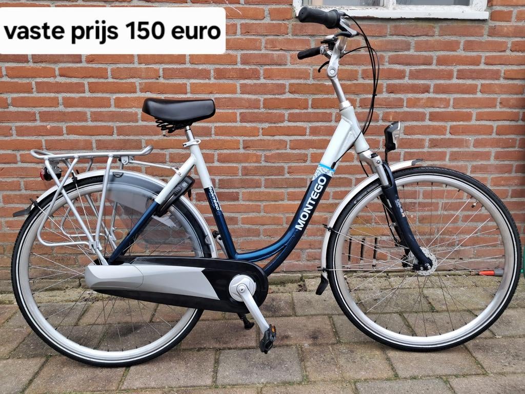 Te koop super mooie Montego damesfiets rijklaar, Fietsen en Brommers, 53 tot 56 cm, Versnellingen, Zo goed als nieuw, Ophalen
