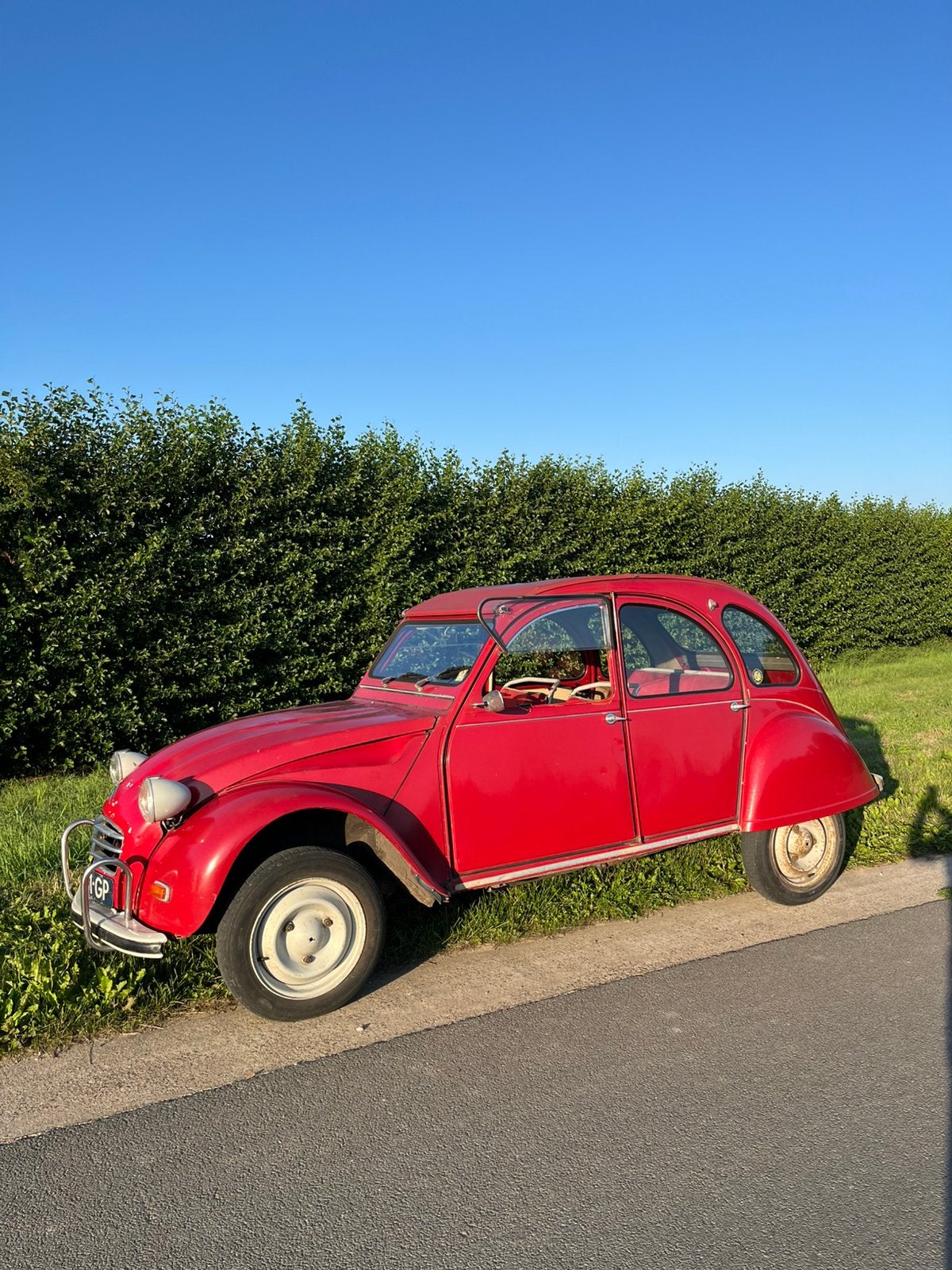 Citroën 2CV AZ 0.4 1968 Rood, 540 kg, 2CV, 4 stoelen, Origineel Nederlands