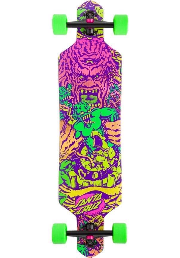Santa Cruz Roskopp Five Drop Cruiser Longboard skateboard, .., Verzenden, ., Nieuw