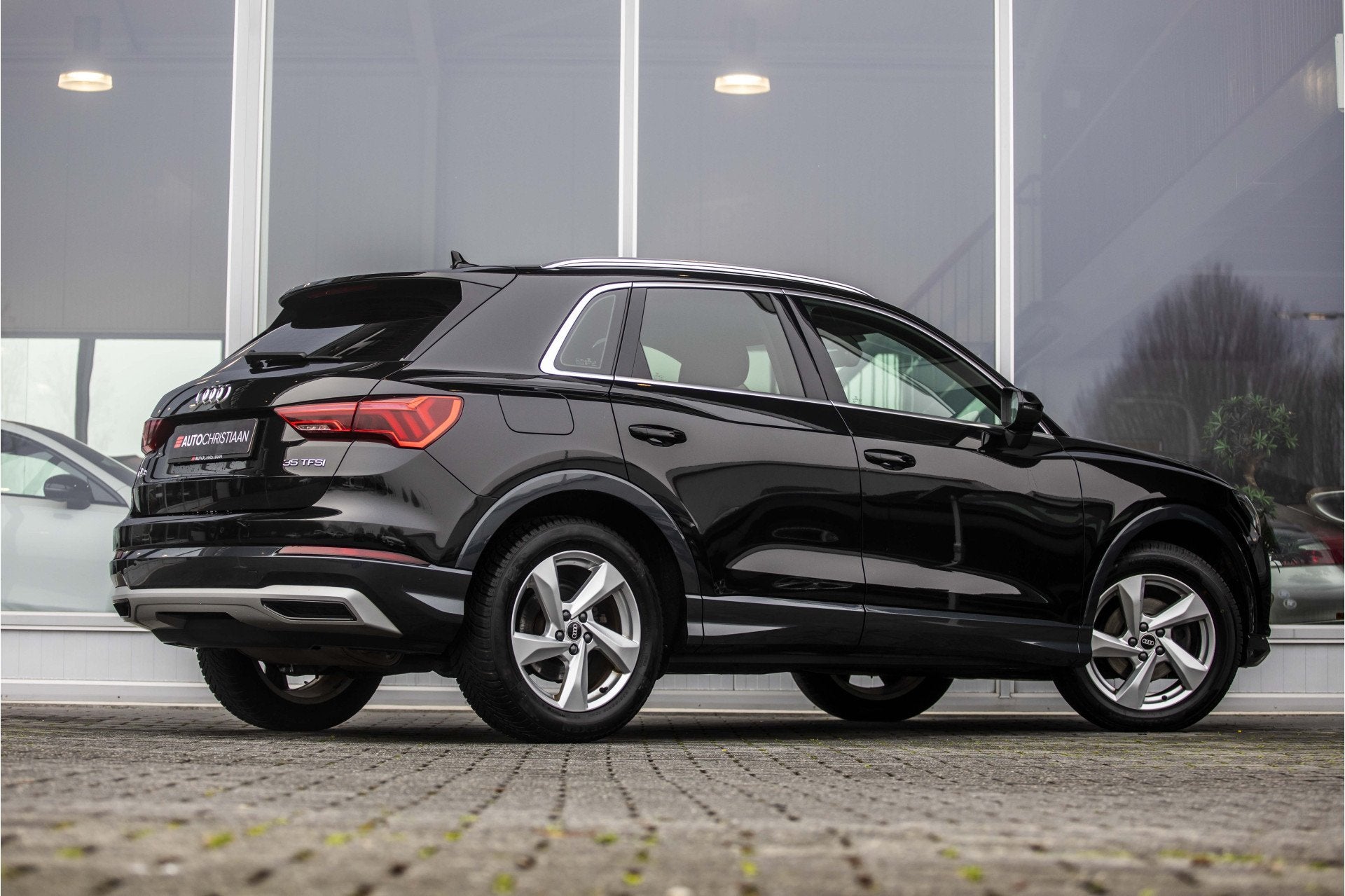 Audi Q3 35 TFSI Advanced edition | Adaptive Cruise | LED | C, Auto's, Audi, 12 maanden, 4 cilinders, 1505 kg, Zwart