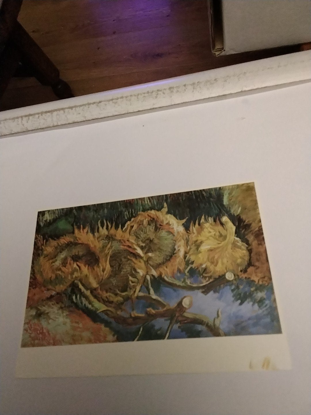 Ansichtkaart Vincent van Gogh - Zonnebloemen (1987), Ophalen of Verzenden, 1980 tot heden, Gelopen, Overige thema's