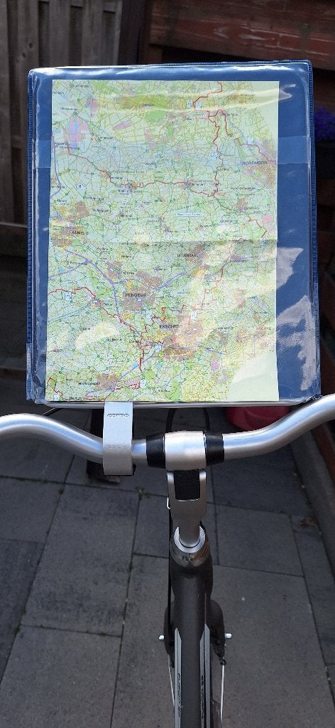 Cordo fiets kaarthouder met 2 fietsgidsen, Ophalen of Verzenden, Gebruikt, Cordo