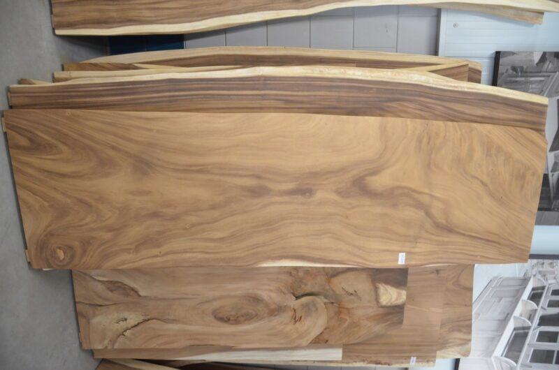 Boomstamtafel 300 cm suar -BT 209 - 3 meter boomstamtafel, Ophalen of Verzenden, Nieuw, Hout