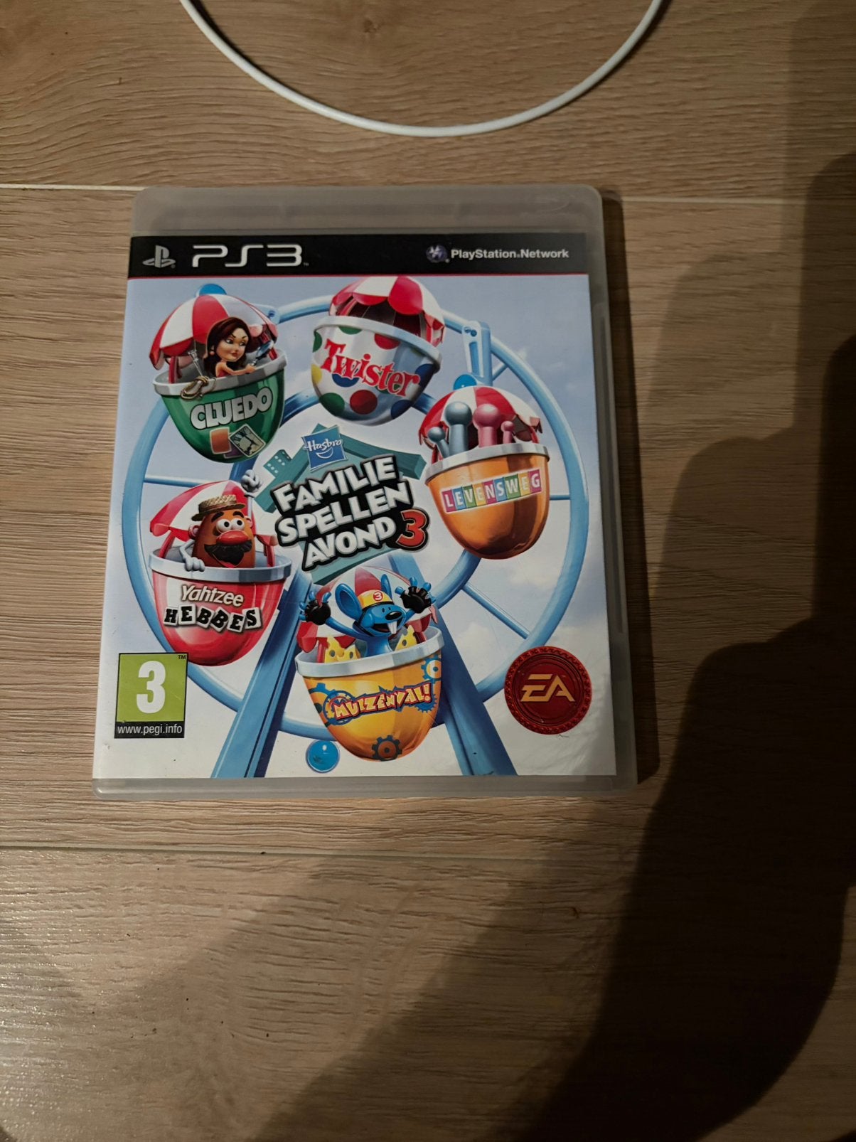 PS3 Hasbro Familie spellen Avond, Spelcomputers en Games, Ophalen of Verzenden, Zo goed als nieuw, Sport, 3 spelers of meer