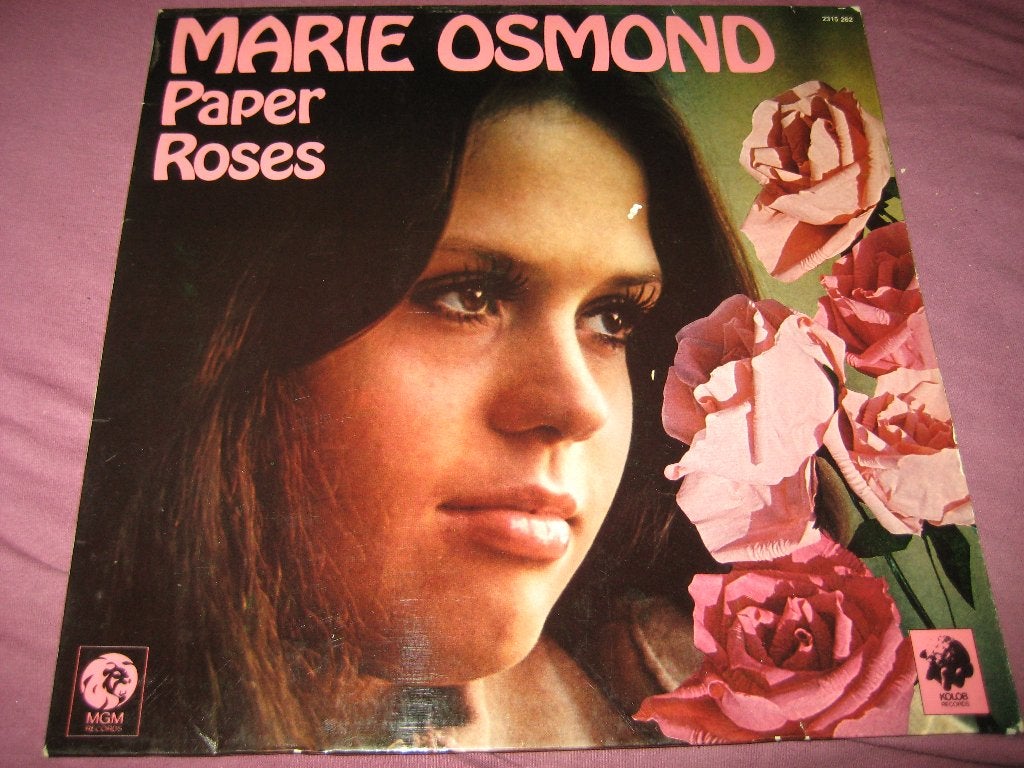 LP, Marie Osmond: Paper Roses, Ophalen of Verzenden, Zo goed als nieuw, LP