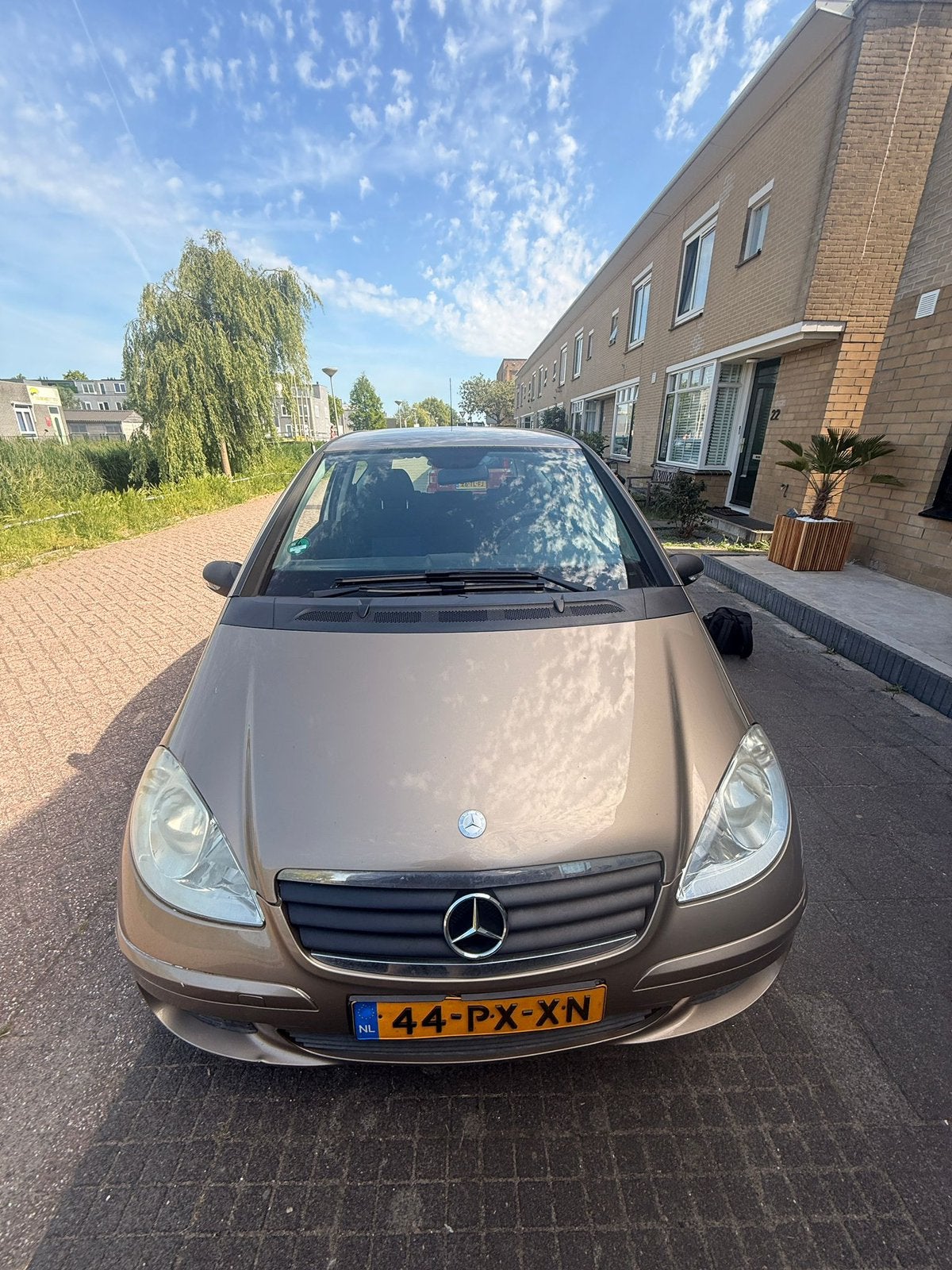 Mercedes-Benz A-Klasse 1.5 A160 3DRS 2005 Beige, Voorwielaandrijving, 1498 cc, 1095 kg, 400 kg