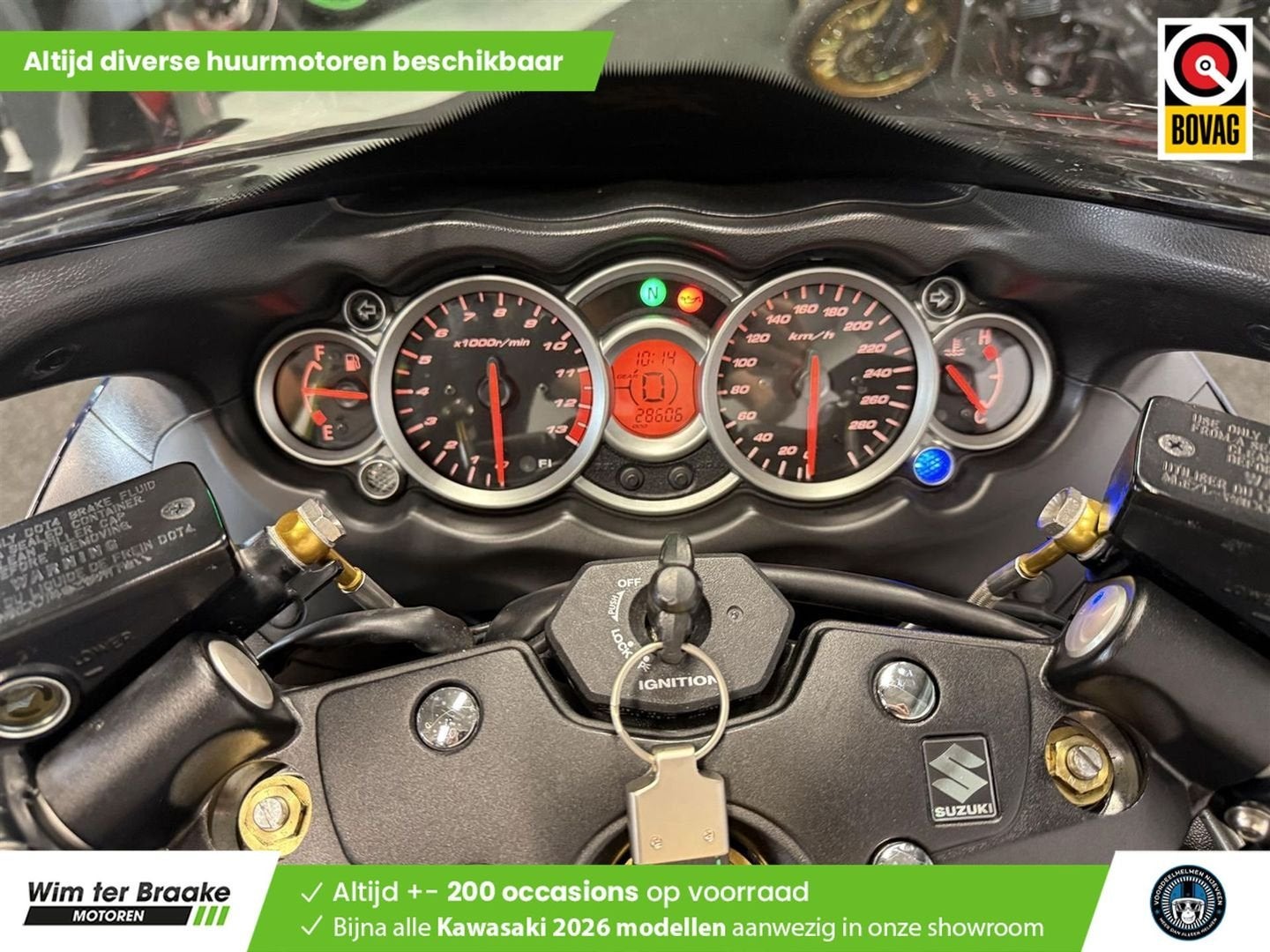 Suzuki GSX R 1300 Hayabusa (bj 2009) 28,606 km, Motoren, SUZUKI, 1340 cc, 4 cilinders, Motorrijbewijs A