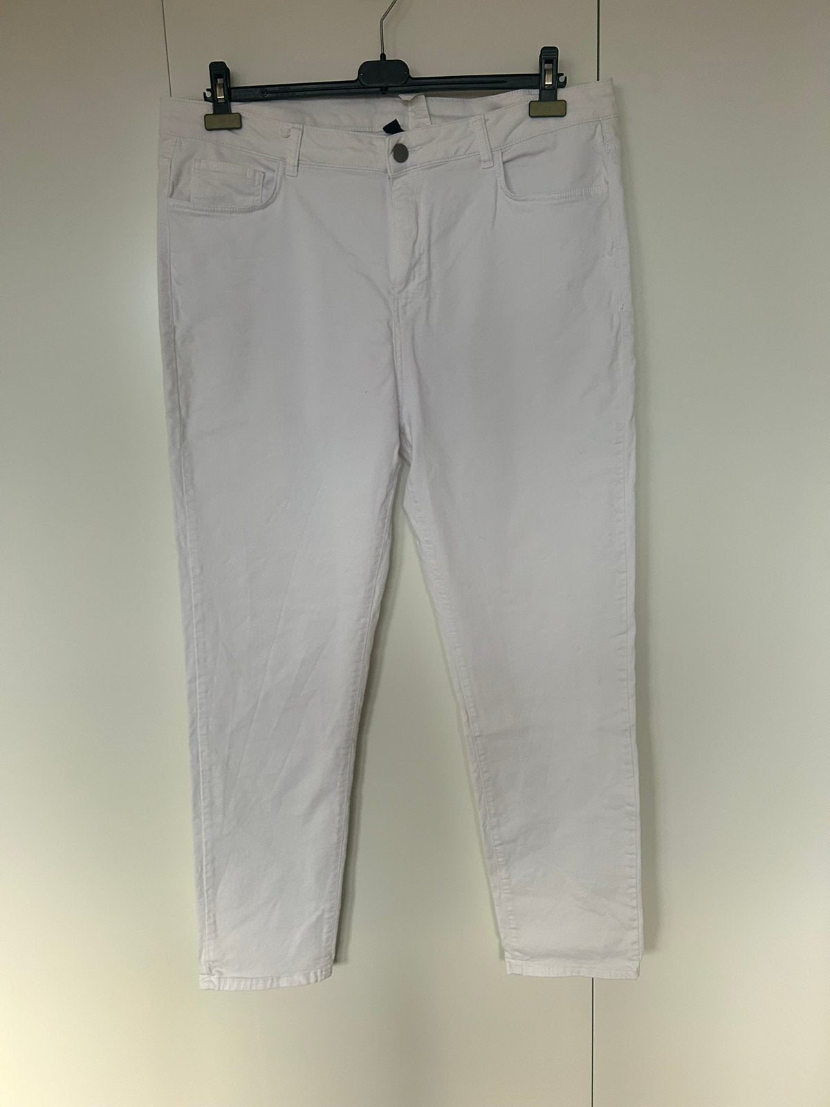 Yoek witte jeans maat 52, Ophalen of Verzenden, Zo goed als nieuw, Wit