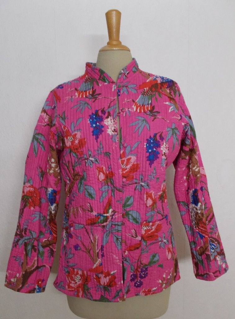 100% katoen 2 zijdig draagbaar watteer jasje/kimono! M, Kleding | Dames, Maat 38/40 (M), Overige kleuren, Verzenden, Zo goed als nieuw