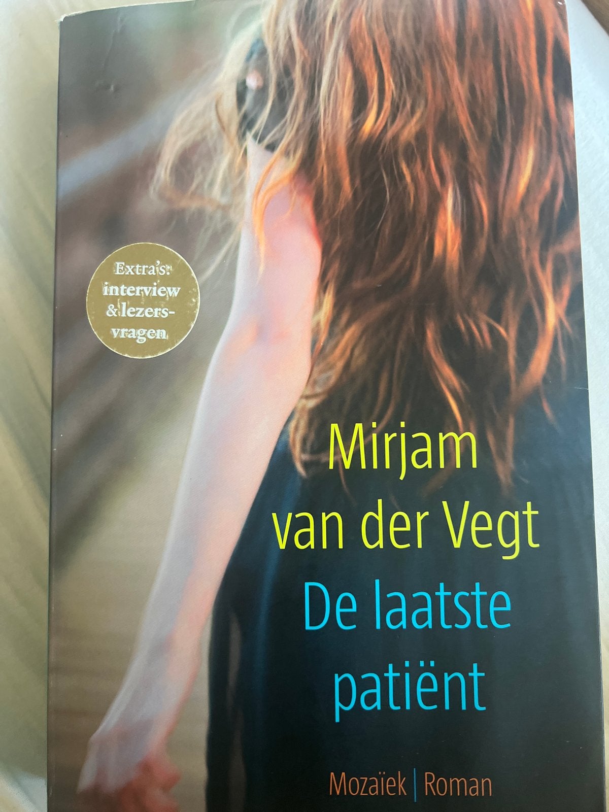 De laatste patiënt - Mirjam van der Vegt (Gelezen), Ophalen of Verzenden, Gelezen