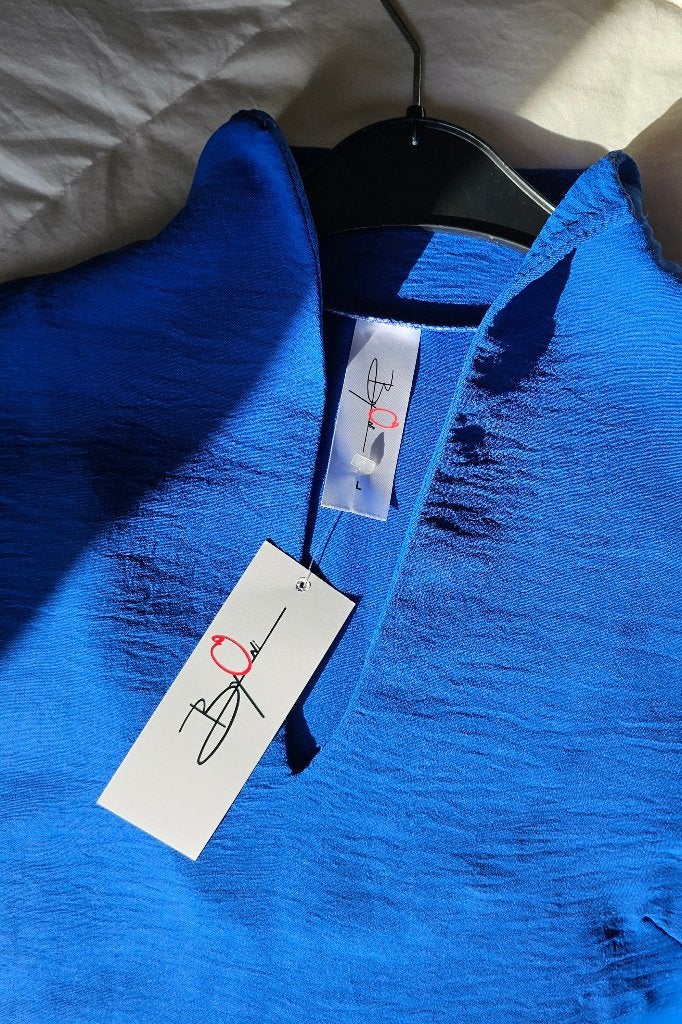 Blauwe By Oni top NIEUW mt L, Kleding | Dames, Blauw, Maat 42/44 (L), Nieuw, Lange mouw