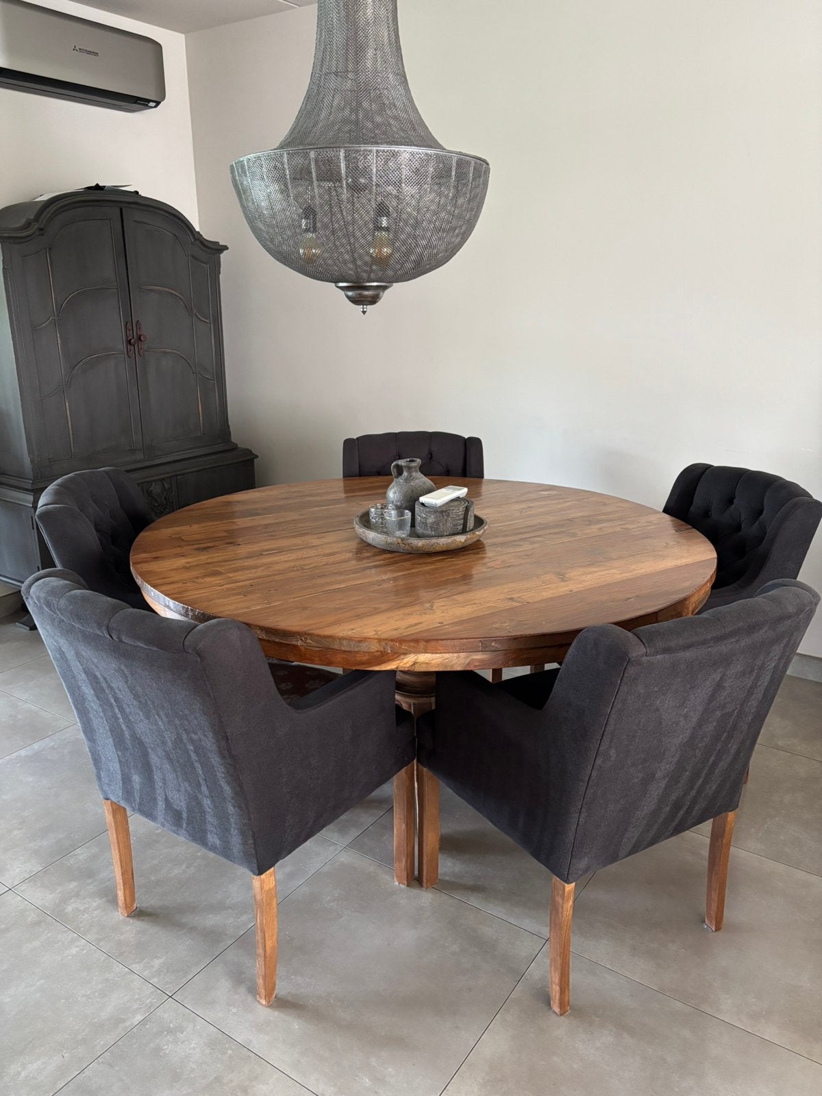 Eiken klooster tafel, Ophalen, Zo goed als nieuw