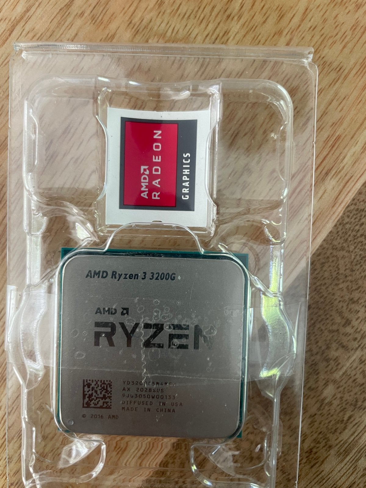 AMD Ryzen 3 3200G Processor AM4, Computers en Software, Ophalen of Verzenden, Zo goed als nieuw, 4-core, 3 tot 4 Ghz
