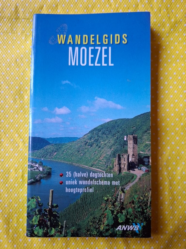ANWB Wandelgids Moezel - Ontdek de prachtige Moezelstreek, Fiets- of Wandelgids, Europa, Ophalen of Verzenden, ANWB