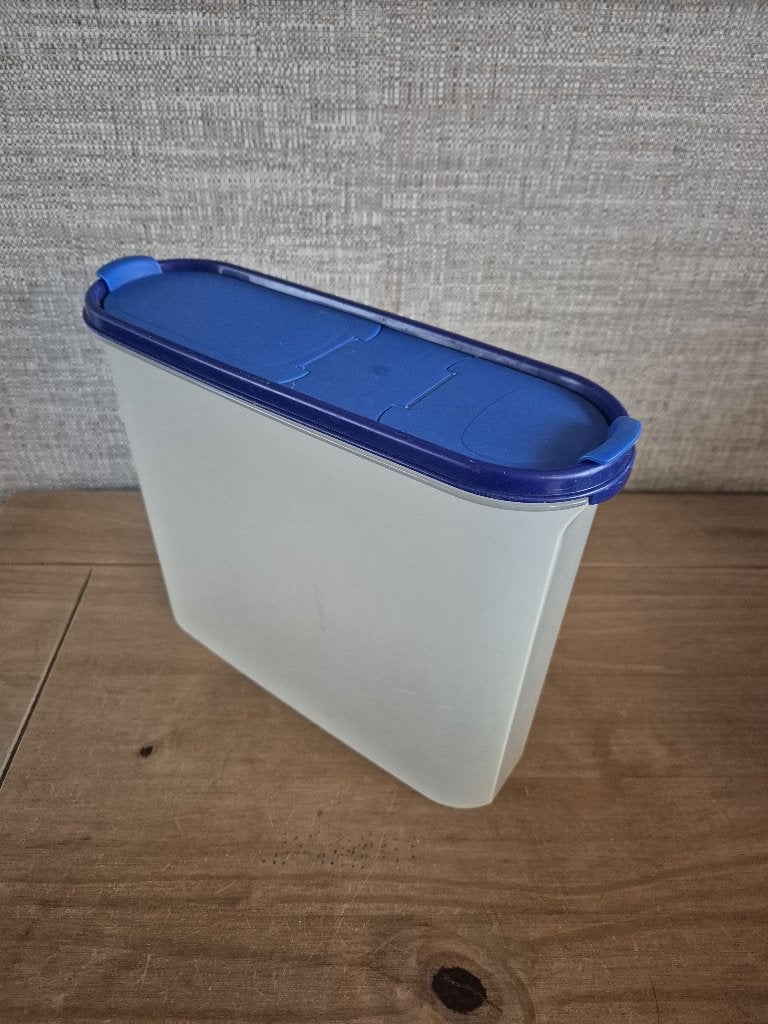 Tupperware Ruimtemaker 4L Blauw deksel NIEUW, Blauw, Overige typen, Nieuw, Ophalen of Verzenden