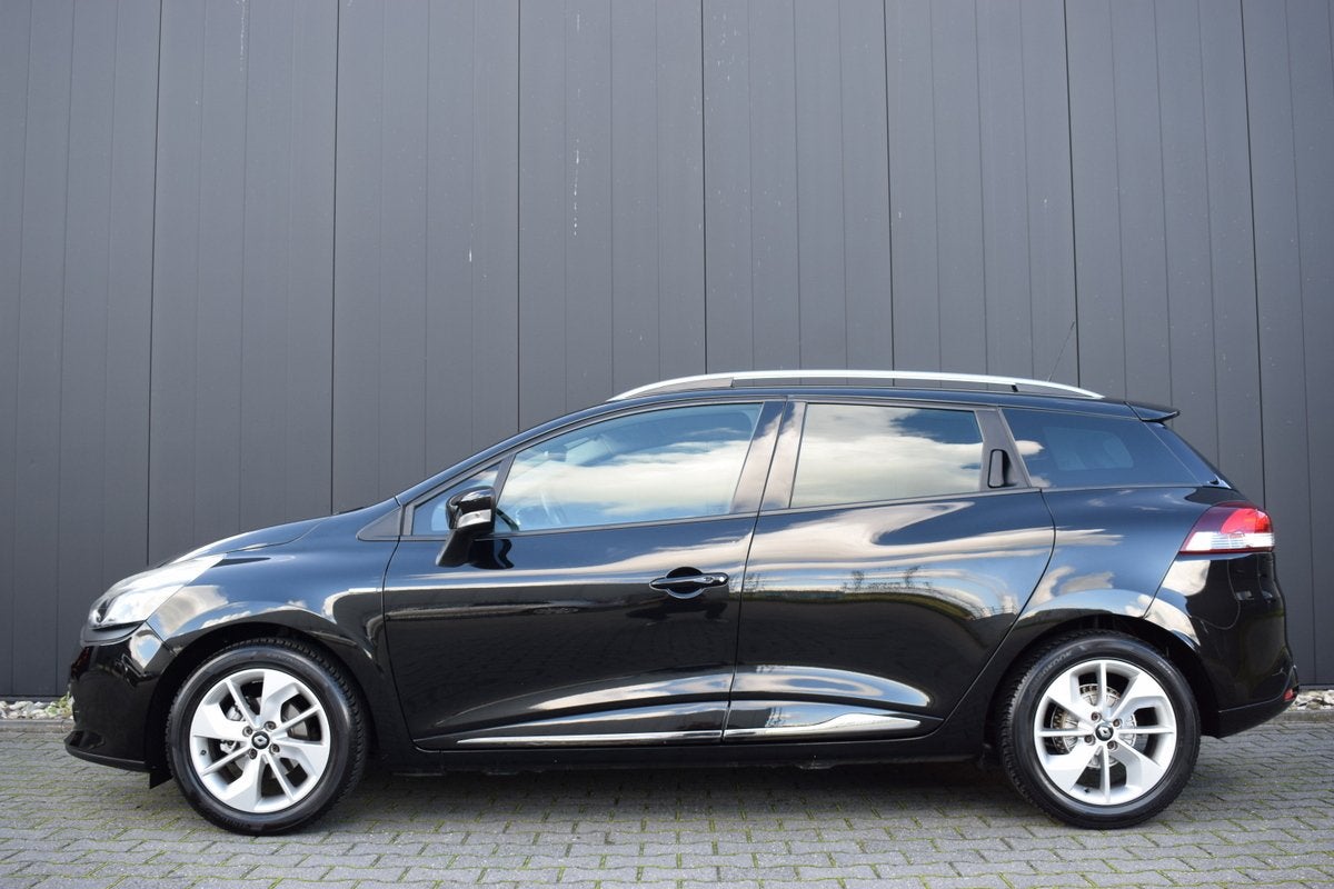 Renault Clio Estate 0.9 TCE Expression ECC | Full Map Navi |, 898 cc, Stof, 580 kg, Zwart