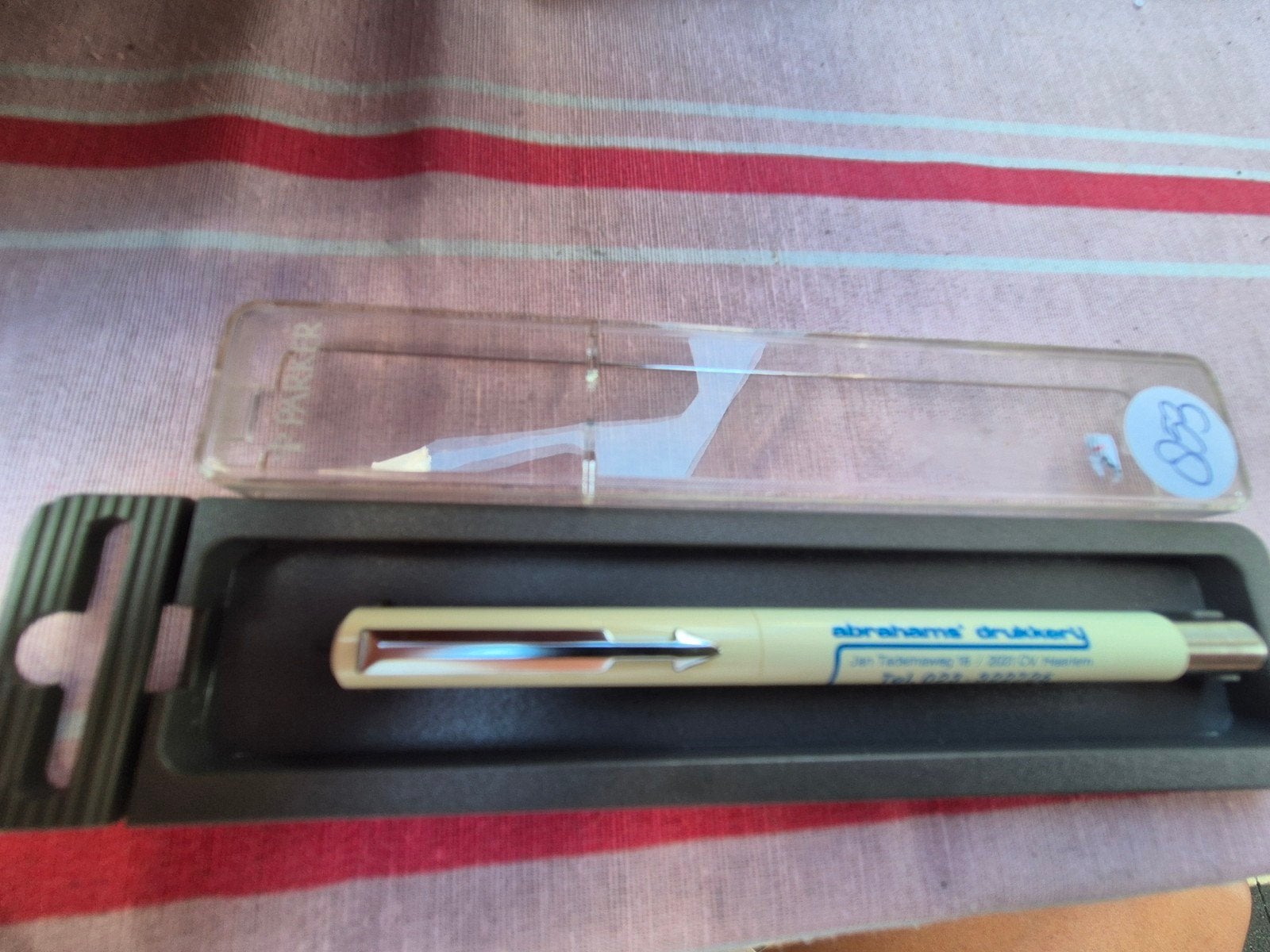 Parkerpen met reclame, Verzamelen, Pennenverzamelingen, Ophalen of Verzenden