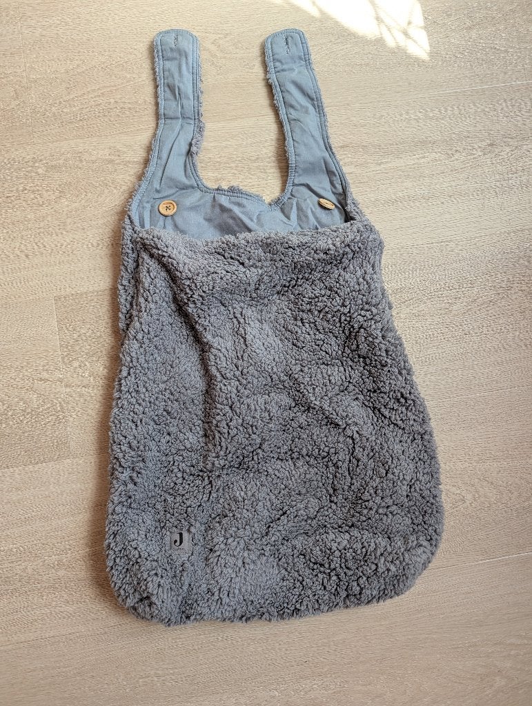 Jollein grijze teddy boxzak, Kinderen en Baby's, Ophalen of Verzenden, Zo goed als nieuw