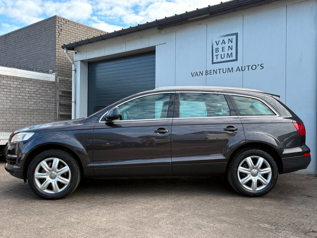 Audi Q7 3.0TDI 233pk Quattro Pro Line+ Pano Camera Navi Lede, Auto's, Audi, Automaat, Beige, 233 pk, Bedrijf