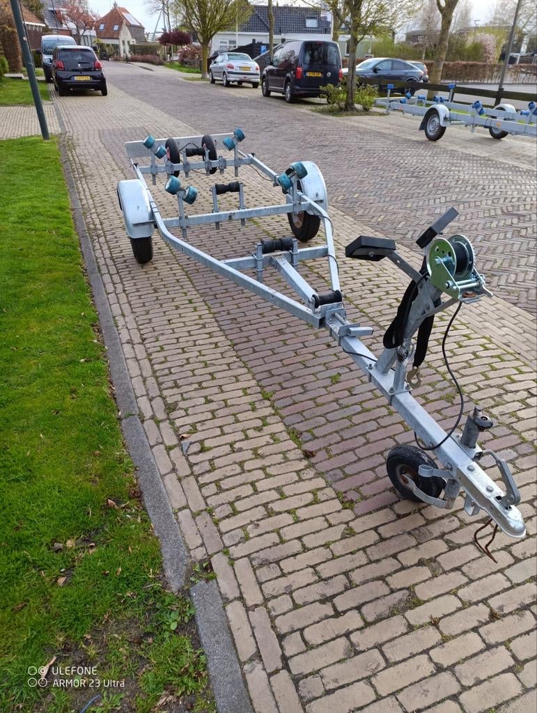 Tth kantel trailer, Minder dan 1500 kg, Gebruikt, Overige typen, Minder dan 6 meter